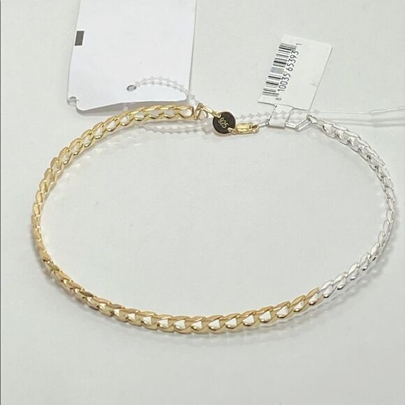 Jennifer Zeuner Jewelry Billie 14K Goldplated & Sterling Silver Chain Necklace - Picture 1 of 7